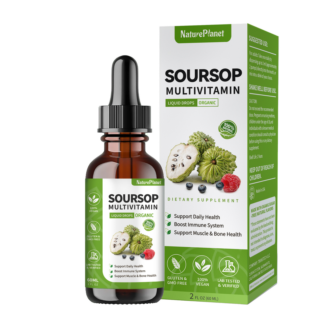 Soursop with Multivitamin Liquid Drop -60ml