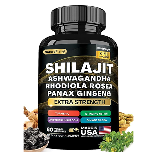 Shilajit 8-in-1 Capsules-60 Counts